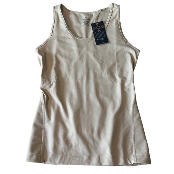 Tommy Copper Women's Lower Back Support Tank Nude L - Picture 1 of 9